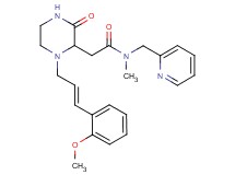 2-{1-[(2E)-3-(2-methoxyphenyl)-2-propen-1-yl]-3-oxo-2-piperazinyl}-N-methyl-N-(2-pyridinylmethyl)acetamide