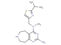 N~4~-[(2-isopropyl-1,3-thiazol-4-yl)methyl]-N~4~-methyl-6,7,8,9-tetrahydro-5H-pyrimido[4,5-d]azepine-2,4-diamine dihydrochloride