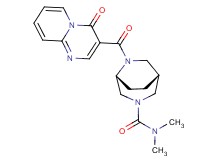 (1R*,5R*)-N,N-dimethyl-6-[(4-oxo-4H-pyrido[1,2-a]pyrimidin-3-yl)carbonyl]-3,6-diazabicyclo[3.2.2]nonane-3-carboxamide