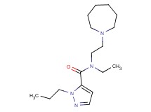N-(2-azepan-1-ylethyl)-N-ethyl-1-propyl-1H-pyrazole-5-carboxamide