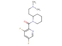 (2-{1-[(3,5-difluoro-2-pyridinyl)carbonyl]-2-piperidinyl}ethyl)dimethylamine