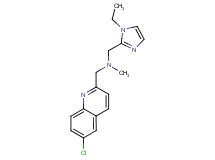 1-(6-chloroquinolin-2-yl)-N-[(1-ethyl-1H-imidazol-2-yl)methyl]-N-methylmethanamine
