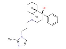 (4S*,4aS*,8aS*)-1-[3-(2-methyl-1H-imidazol-1-yl)propyl]-4-phenyldecahydro-4-quinolinol