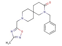 2-benzyl-9-[(3-methyl-1,2,4-oxadiazol-5-yl)methyl]-2,9-diazaspiro[5.5]undecan-3-one