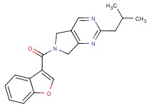 6-(1-benzofuran-3-ylcarbonyl)-2-isobutyl-6,7-dihydro-5H-pyrrolo[3,4-d]pyrimidine