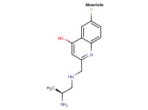 2-({[(2S)-2-aminopropyl]amino}methyl)-6-fluoro-4-quinolinol dihydrochloride