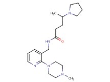 N-{[2-(4-methylpiperazin-1-yl)pyridin-3-yl]methyl}-4-pyrrolidin-1-ylpentanamide