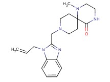 9-[(1-allyl-1H-benzimidazol-2-yl)methyl]-1-methyl-1,4,9-triazaspiro[5.5]undecan-5-one