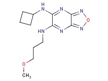 N-cyclobutyl-N'-(3-methoxypropyl)[1,2,5]oxadiazolo[3,4-b]pyrazine-5,6-diamine