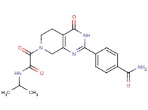 4-{7-[(isopropylamino)(oxo)acetyl]-4-oxo-3,4,5,6,7,8-hexahydropyrido[3,4-d]pyrimidin-2-yl}benzamide