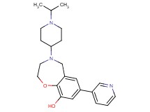 4-(1-isopropylpiperidin-4-yl)-7-pyridin-3-yl-2,3,4,5-tetrahydro-1,4-benzoxazepin-9-ol
