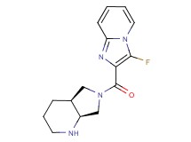 3-fluoro-2-[rel-(4aS,7aS)-octahydro-6H-pyrrolo[3,4-b]pyridin-6-ylcarbonyl]imidazo[1,2-a]pyridine hydrochloride
