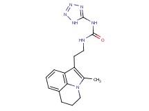 N-[2-(2-methyl-5,6-dihydro-4H-pyrrolo[3,2,1-ij]quinolin-1-yl)ethyl]-N'-1H-tetrazol-5-ylurea