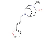 (1S*,6R*)-9-[(2E)-3-(2-furyl)prop-2-en-1-yl]-3-methyl-3,9-diazabicyclo[4.2.1]nonan-4-one