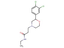 3-[2-(3,4-dichlorophenyl)morpholin-4-yl]-N-ethylpropanamide