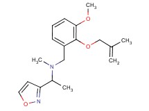 (1-isoxazol-3-ylethyl){3-methoxy-2-[(2-methylprop-2-en-1-yl)oxy]benzyl}methylamine