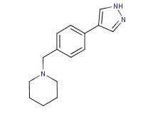 1-[4-(1H-pyrazol-4-yl)benzyl]piperidine