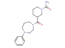 3-[(4-phenyl-1,4-diazepan-1-yl)carbonyl]-1-piperidinecarboxamide