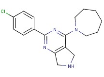 4-(1-azepanyl)-2-(4-chlorophenyl)-6,7-dihydro-5H-pyrrolo[3,4-d]pyrimidine