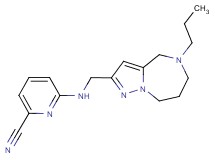 6-{[(5-propyl-5,6,7,8-tetrahydro-4H-pyrazolo[1,5-a][1,4]diazepin-2-yl)methyl]amino}pyridine-2-carbonitrile