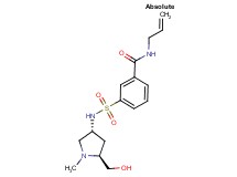 N-allyl-3-({[(3R,5S)-5-(hydroxymethyl)-1-methylpyrrolidin-3-yl]amino}sulfonyl)benzamide