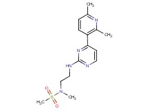 N-(2-{[4-(2,6-dimethylpyridin-3-yl)pyrimidin-2-yl]amino}ethyl)-N-methylmethanesulfonamide
