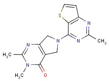 2,3-dimethyl-6-(2-methylthieno[3,2-d]pyrimidin-4-yl)-3,5,6,7-tetrahydro-4H-pyrrolo[3,4-d]pyrimidin-4-one