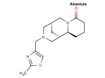 (1R,5R,11aS)-3-[(2-methyl-1,3-thiazol-4-yl)methyl]decahydro-8H-1,5-methanopyrido[1,2-a][1,5]diazocin-8-one