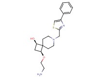 rel-(1R,3S)-3-(2-aminoethoxy)-7-[(4-phenyl-1,3-thiazol-2-yl)methyl]-7-azaspiro[3.5]nonan-1-ol dihydrochloride