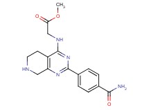 methyl N-{2-[4-(aminocarbonyl)phenyl]-5,6,7,8-tetrahydropyrido[3,4-d]pyrimidin-4-yl}glycinate