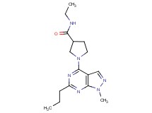 N-ethyl-1-(1-methyl-6-propyl-1H-pyrazolo[3,4-d]pyrimidin-4-yl)pyrrolidine-3-carboxamide