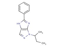 1-sec-butyl-5-phenyl-1,4-dihydroimidazo[4,5-c]pyrazole