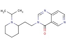 3-[2-(1-isopropylpiperidin-2-yl)ethyl]pyrido[4,3-d]pyrimidin-4(3H)-one