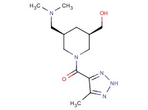 {(3R*,5R*)-5-[(dimethylamino)methyl]-1-[(5-methyl-2H-1,2,3-triazol-4-yl)carbonyl]-3-piperidinyl}methanol
