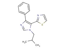 2-(1-isobutyl-4-phenyl-1H-imidazol-5-yl)-1,3-thiazole