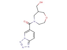 [4-(tetrazolo[1,5-a]pyridin-6-ylcarbonyl)-1,4-oxazepan-6-yl]methanol