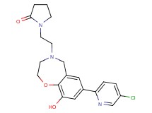 1-{2-[7-(5-chloropyridin-2-yl)-9-hydroxy-2,3-dihydro-1,4-benzoxazepin-4(5H)-yl]ethyl}pyrrolidin-2-one