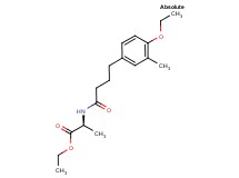 ethyl (2S)-2-{[4-(4-ethoxy-3-methylphenyl)butanoyl]amino}propanoate