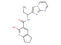2-hydroxy-N-(1-imidazo[1,2-a]pyrimidin-2-ylpropyl)-6,7-dihydro-5H-cyclopenta[b]pyridine-3-carboxamide