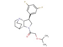 (3S*,3aR*,7aR*)-3-(3,5-difluorophenyl)-1-(isopropoxyacetyl)octahydro-4,7-ethanopyrrolo[3,2-b]pyridine