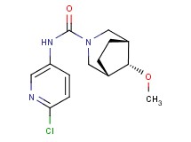 (8-syn)-N-(6-chloropyridin-3-yl)-8-methoxy-3-azabicyclo[3.2.1]octane-3-carboxamide