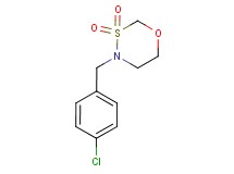 4-(4-chlorobenzyl)-1,3,4-oxathiazinane 3,3-dioxide