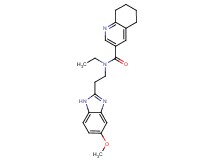 N-ethyl-N-[2-(5-methoxy-1H-benzimidazol-2-yl)ethyl]-5,6,7,8-tetrahydroquinoline-3-carboxamide