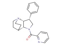 (3R*,3aR*,7aR*)-3-phenyl-1-(pyridin-2-ylcarbonyl)octahydro-4,7-ethanopyrrolo[3,2-b]pyridine