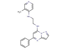 (3-methyl-4-pyridinyl){2-[(5-phenylpyrazolo[1,5-a]pyrimidin-7-yl)amino]ethyl}amine