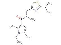1-ethyl-N-[(2-isopropyl-1,3-thiazol-4-yl)methyl]-N,2,5-trimethyl-1H-pyrrole-3-carboxamide