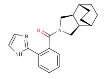 (1R*,2R*,6S*,7S*)-4-[2-(1H-imidazol-2-yl)benzoyl]-4-azatricyclo[5.2.2.0~2,6~]undecane
