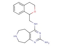 N~4~-(3,4-dihydro-1H-isochromen-1-ylmethyl)-6,7,8,9-tetrahydro-5H-pyrimido[4,5-d]azepine-2,4-diamine