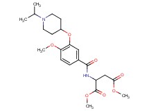 dimethyl N-{3-[(1-isopropyl-4-piperidinyl)oxy]-4-methoxybenzoyl}aspartate