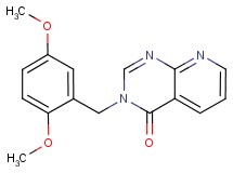 3-(2,5-dimethoxybenzyl)pyrido[2,3-d]pyrimidin-4(3H)-one